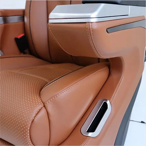 luxury car seat armrest