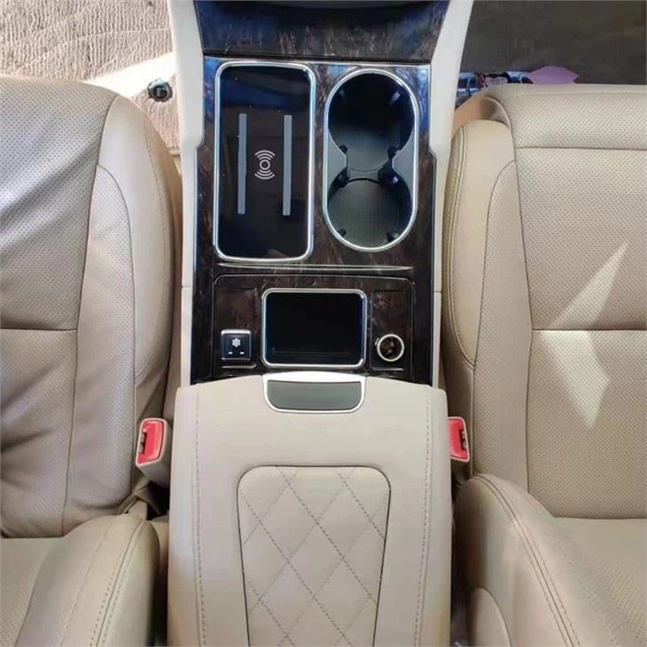 Central Console Armrest in Car