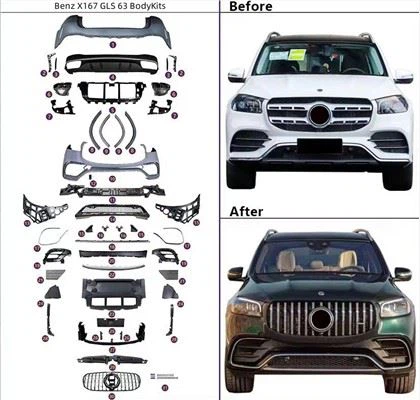 Benz X167 GLS 63 BodyKits