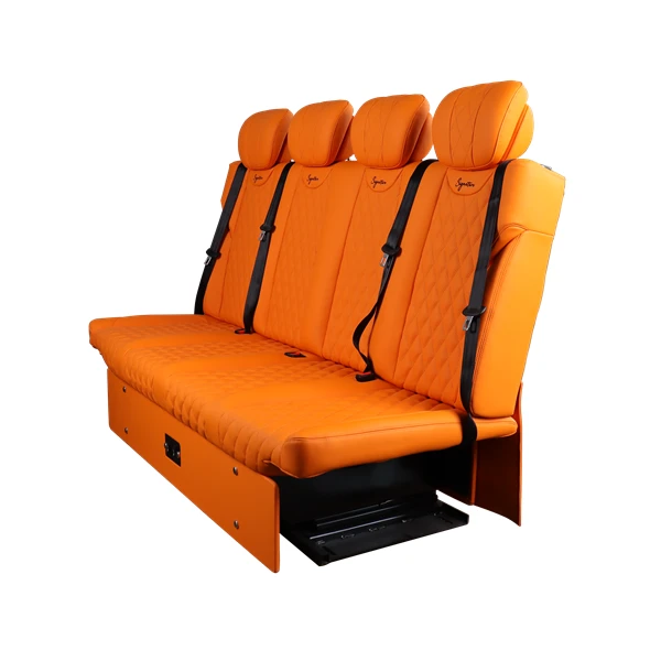 rear seat in car