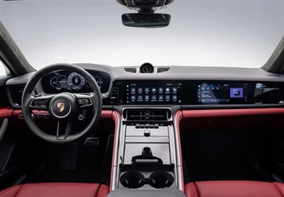 Desain Baru, Peta Resmi Interior Panamera Baru Dirilis
