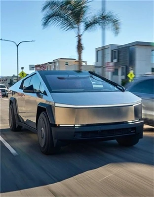 Paparan detail Tesla Cybertruck HD