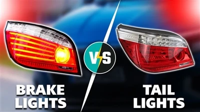 Apakah lampu belakang dan lampu rem sama?